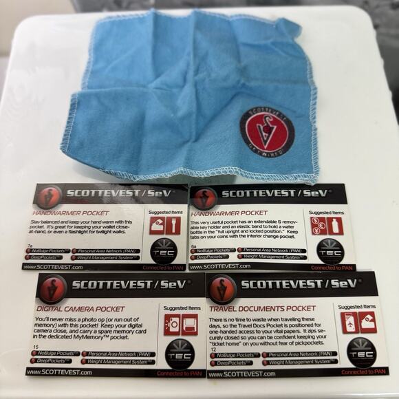 SCOTTeVEST TEC 2.0S Get Wired Mens LG Driftwood Convertible Jacket Vest Travel - Picture 11 of 11